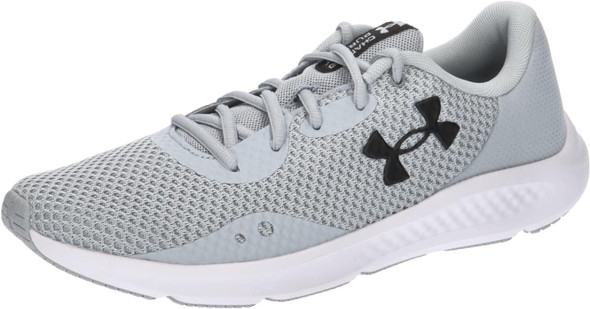 3024878 Under Armour Men's Charged Pursuit 3 Running Shoe Mod Gray/Black 9