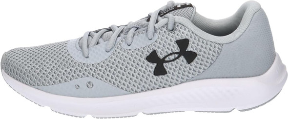 3024878 Under Armour Men's Charged Pursuit 3 Running Shoe Mod Gray/Black 9