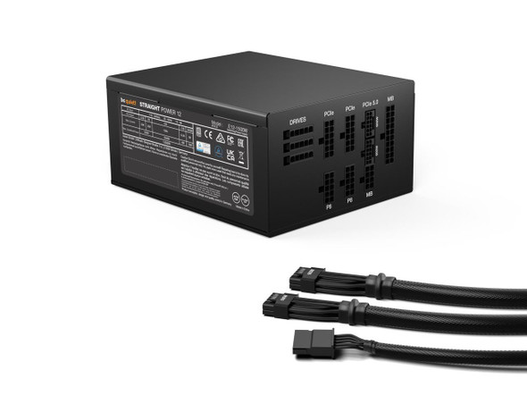 be quiet! Straight Power 12 1500W ATX 3.0 Power Supply | 80+ Platinum Efficiency