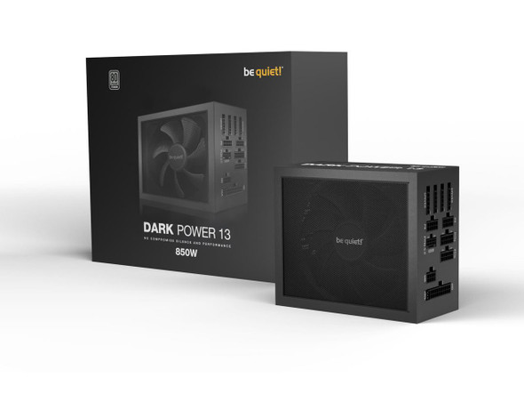 be quiet! Dark Power 13 850W ATX 3.0 Power Supply | 80 PLUS Titanium Efficiency