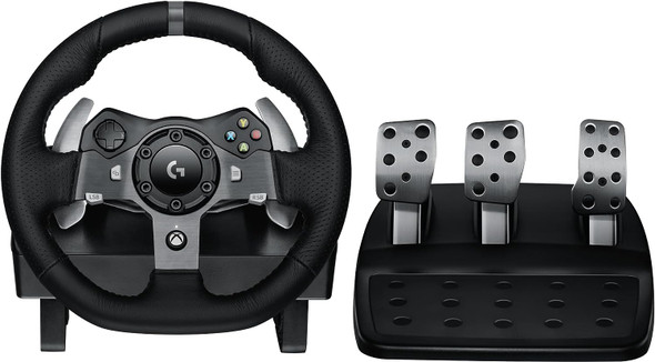 Logitech G920 Driving Force Racing Wheel and Floor Pedals 941-000121 - Black