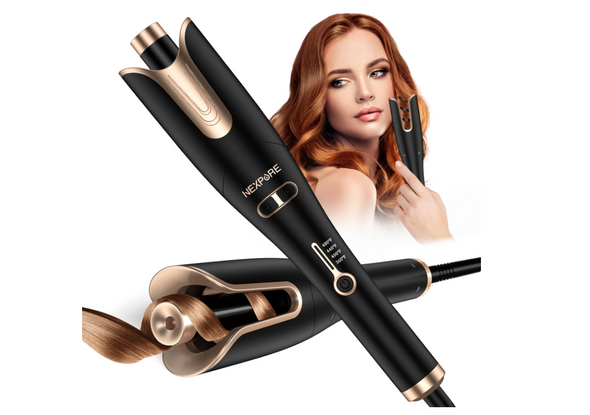 LESCOLTON NEXPURE Curling Irons,Curling Iron Professional LS-H1026 - Gold