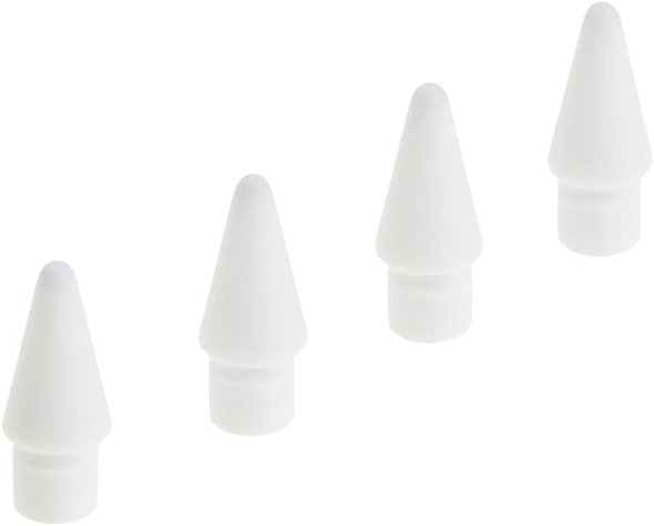 Apple - Pencil Tips MLUN2AM/A - 4 pack - White Apple - Pencil Tips MLUN2AM/A - 4 pack - White