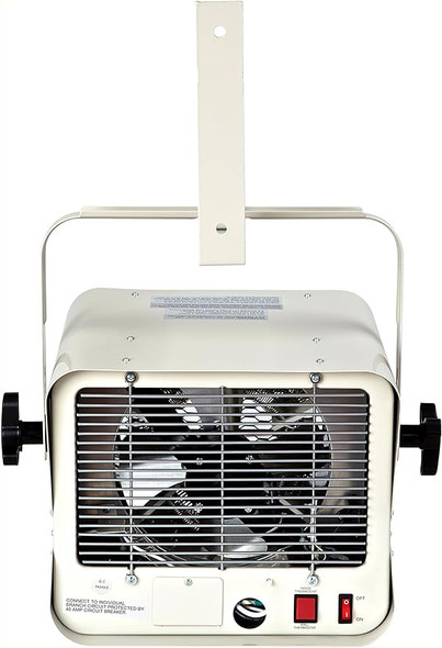 Dr. Infrared Heater DR-975 7500-Watt 240-Volt Hardwired Electric Heater - Gray