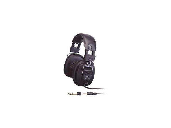 Cyber Acoustics Black ACM-500RB 3.5 mm plug and 1/4" adapter (included)