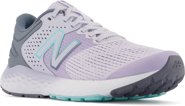 W520RG7 New Balance Women's 520 V7 Running Shoe Grey/Purple Size 6 Wide