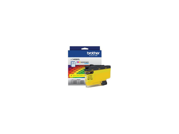 Brother LC406XLYS INKvestment High-Yield Ink 5000 Page-Yield Yellow