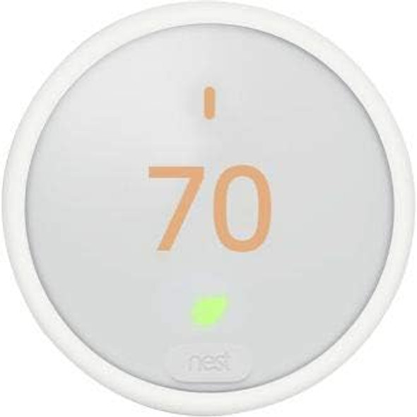Google Nest Programmable Smart Thermostat E 3rd Gen T4000ES - White