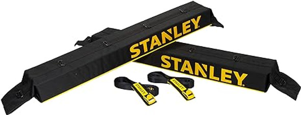 STANLEY S4000 Universal Soft Roof Rack Pad Luggage Heavy-Duty - BLACK/YELLOW