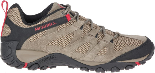 Merrell Alverstone Hiking Boots, Leather/Suede Upper - SIZE 11 MEN - BOULDER