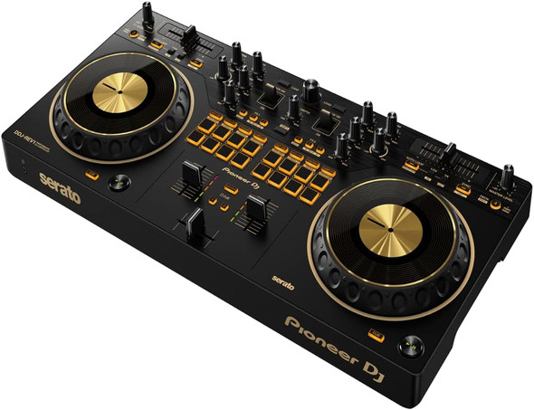 Pioneer DJ DDJ-REV1-N Serato Performance DJ Controller in Limited-Edition Gold