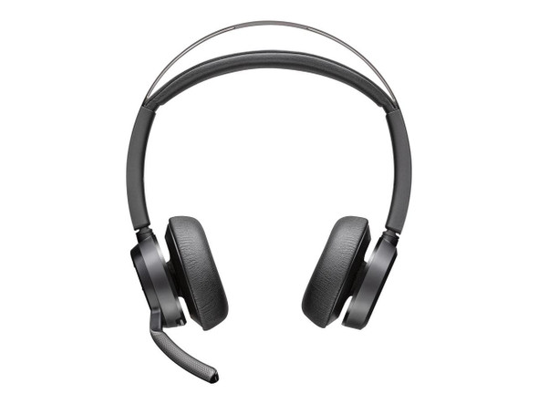 Poly Voyager Focus 2 Headset - Google Assistant, Siri - Stereo - USB Type A -