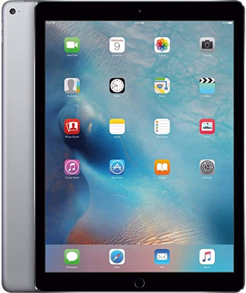 For Parts: APPLE IPAD 5 128GB WIFI CELLULAR MP2D2LL/A - SPACE GRAY - CRACKED SCREEN/LCD