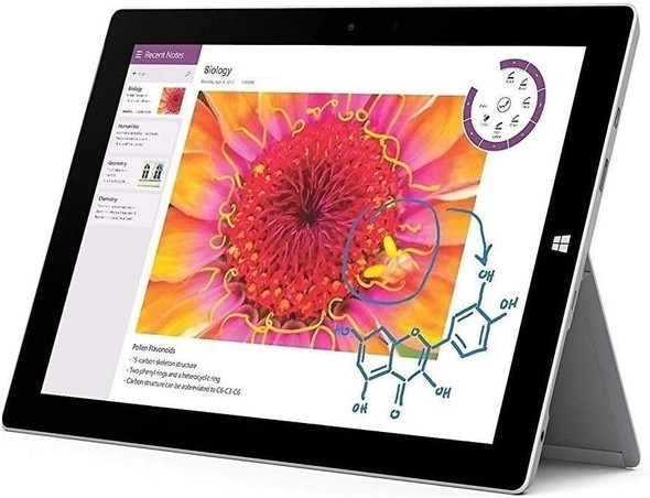 Microsoft Surface 3 10.8" 1920X1280 ATOM x7-Z8700 4GB 128GB SSD - PLATINUM