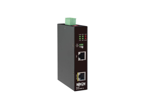 Tripp Lite Industrial Gigabit Ethernet PoE injector - 60W PoE++ 802.3bt Midspan