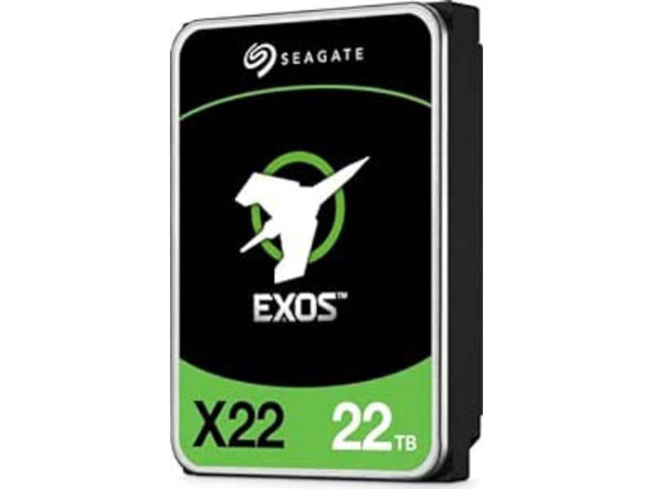 Seagate Exos ST22000NM000E 22 TB Hard Drive - Internal - SAS - 512e/4Kn Format