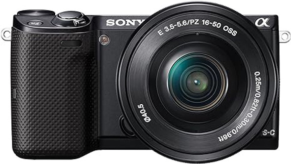 Sony NEX-5TL Mirrorless Digital Camera with 16-50mm Power Zoom Lens - Black