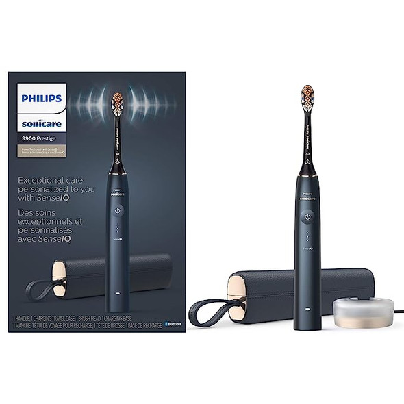 Philips Sonicare 9900 Prestige Electric Toothbrush SenseIQ HX9990/12 - Midnight