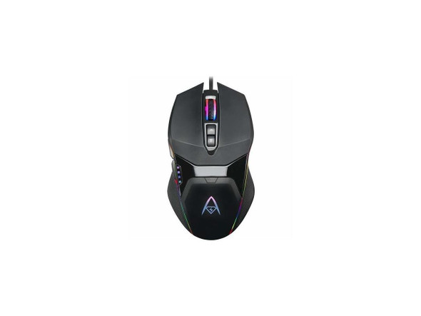 ADESSO iMouse X5 Black 6 Buttons 1 x Wheel USB Wired Optical 6400 dpi RGB