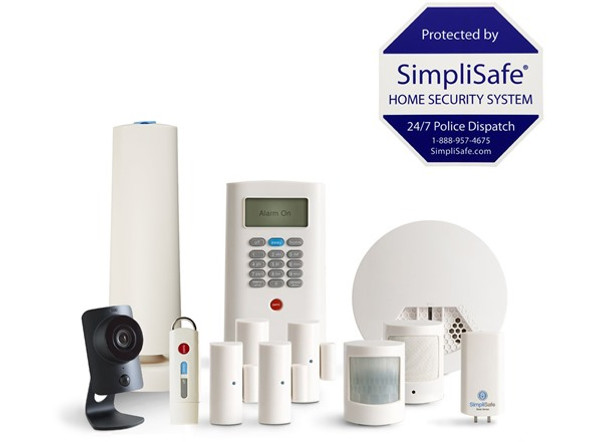 SimpliSafe 12-Piece Home Security System with HD Camera & Smoke Detector SS-1500