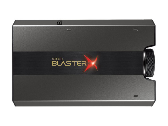 Sound BlasterX G6 Hi-Res 130dB 32bit/384kHz Gaming DAC, External USB Sound