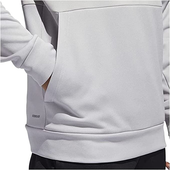 FQ0153 Adidas Men's Team Issue Training Pullover Grey/White XL