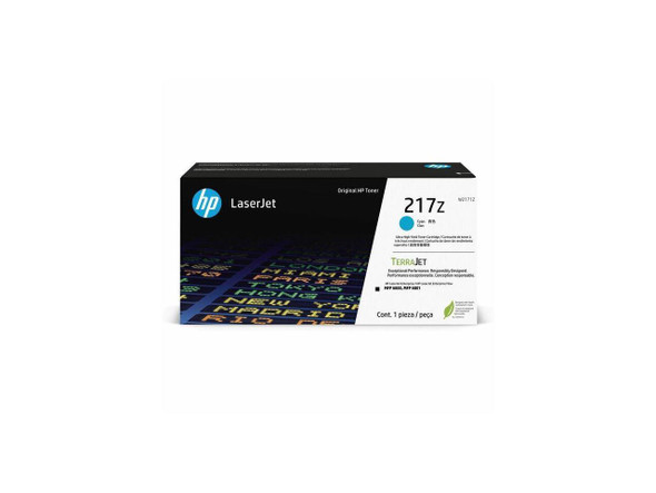 HP 217Z W2171Z Ultra High-Yield Cyan Original LaserJet Toner Cartridge