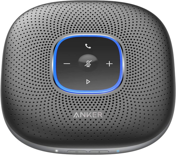 Anker PowerConf Speakerphone with 6 Mics - Black