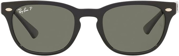 Ray-Ban RB4140 Wayfarer Sunglasses - BLACK/POLARIZED GREEN