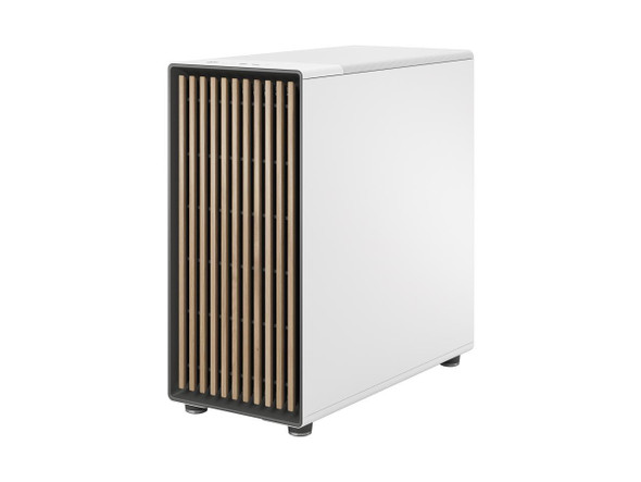 Fractal Design North XL ATX mATX Mid Tower PC Case - Chalk White Chassis with