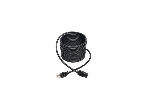 Tripp Lite Universal Computer Power Cord, 10A, 18AWG (NEMA 5-15P to