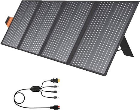 PROGENY 120W Portable Solar Panel USB-C Kickstand Foldable PARALLEL-120W - Black