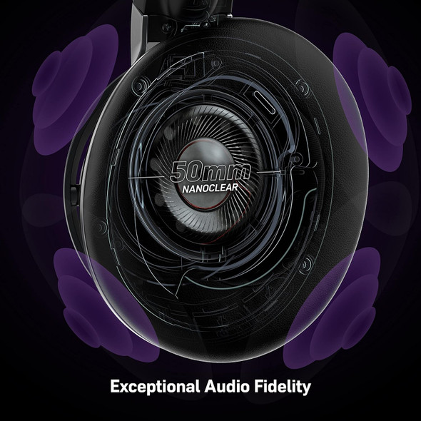 Turtle Beach Stealth Pro Wireless Noise-Cancelling Gaming Headset – Black