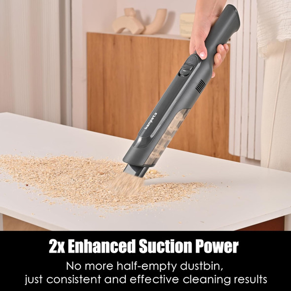 KANPETS CORDLESS MINI VACUUM VX7113C - GRAY