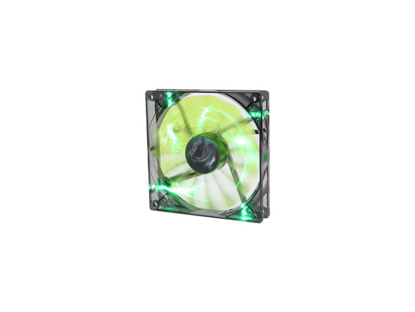 AeroCool Shark 120mm Green, Green LED Case Fan