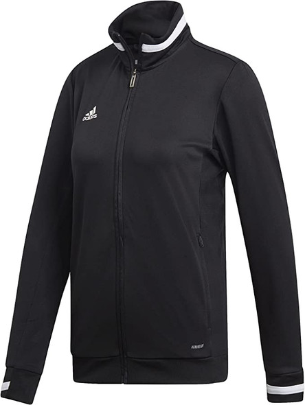 DW6848 Adidas Team 19 Track Jacket Women's Multi-Sport Black/White L