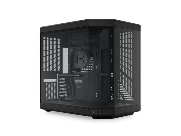 HYTE Y70 CS-HYTE-Y70-B Dual Chamber Mid-Tower ATX Case with PCIe 4.0 Express