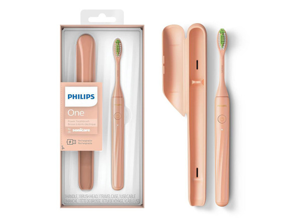 Philips One by Sonicare Rechargeable Toothbrush, Shimmer, (HY1200/25)