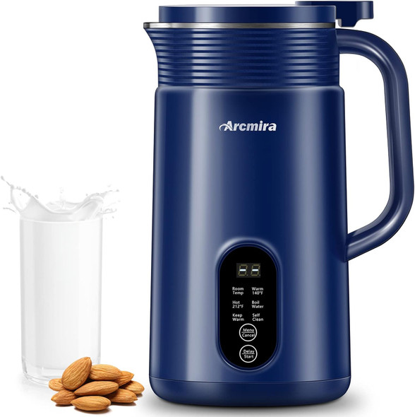 ARCMIRA Automatic Nut Milk Maker, 20 oz - BLUE