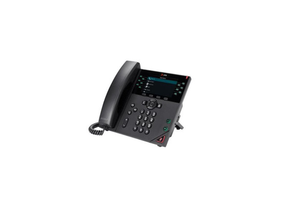 HP Poly VVX 450 12-Line IP Desk Phone with Power Supply  89B76AA#ABA