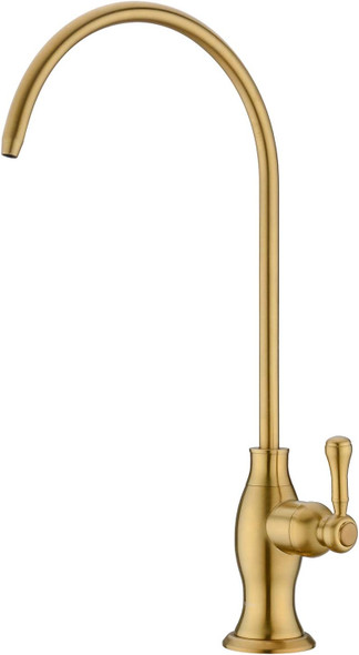 DELLE ROSA Brushed Gold Drinking Water Purifier Faucet 0H-303 - Brushed Gold