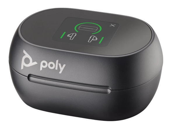 Poly Voyager 4245 Office Headset - Mono - Wireless - Bluetooth - 328 ft - 20 Hz