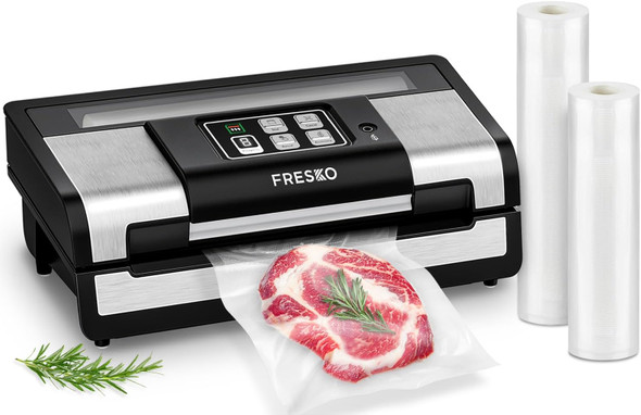FRESKO V9 Smart Vacuum Sealer Pro, Full Automatic Food Sealer Machine - Silver