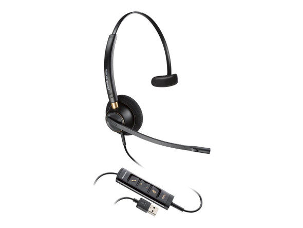 Poly Smarter Headsets For Call Centers - Microsoft Teams Certification - Mono -