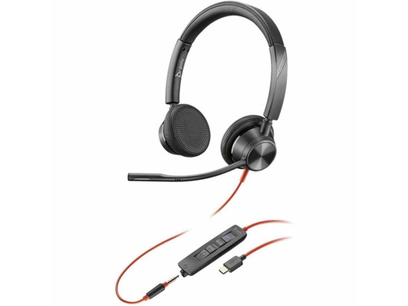 Poly Blackwire 3325 Headset - Microsoft Teams Certification - Stereo - USB Type Poly Blackwire 3325 Headset - Microsoft Teams Certification - Stereo - USB Type