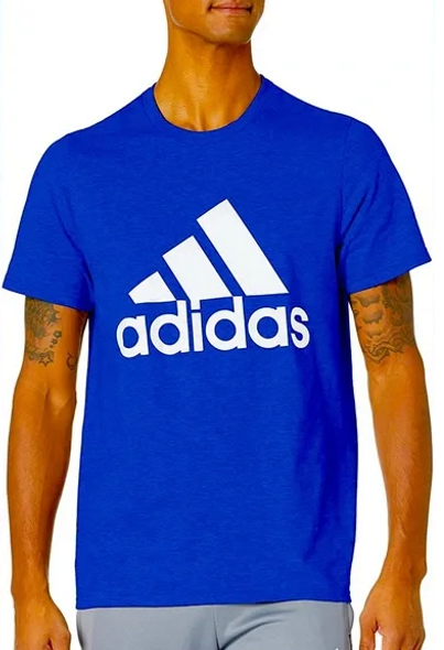 ATACAGIL28L001 Adidas Amplifier Tee- Blue & White, Size Large