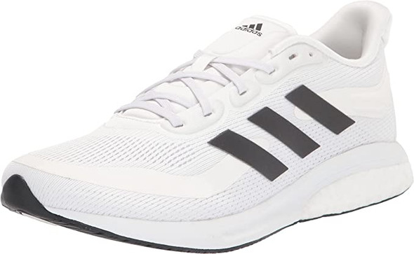 S42723 Adidas Men's Supernova Training Shoes White/Black/Dash Grey Size 12