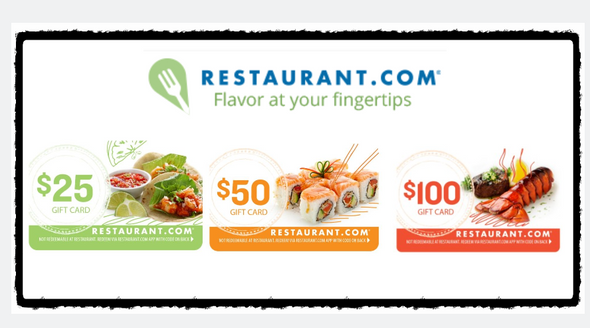 Restaurant.com eGift Card - Choose Your eGift Card Value