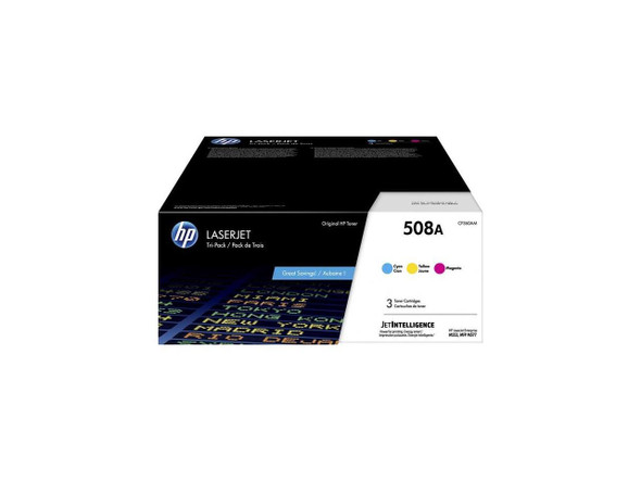 HP 508A Toner Cartridge Cyan Magenta Yellow CF360AM HP 508A Toner Cartridge Cyan Magenta Yellow CF360AM