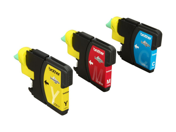 Brother LC613PKS Innobella Ink Cartridge - Combo Pack - Cyan/Magenta/Yellow